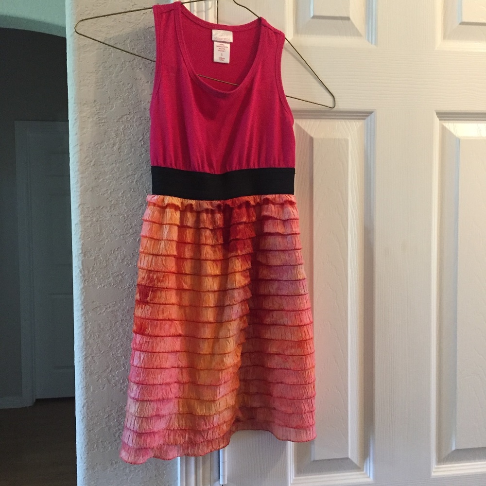 Xhilaration ruffled dress S (5-6)